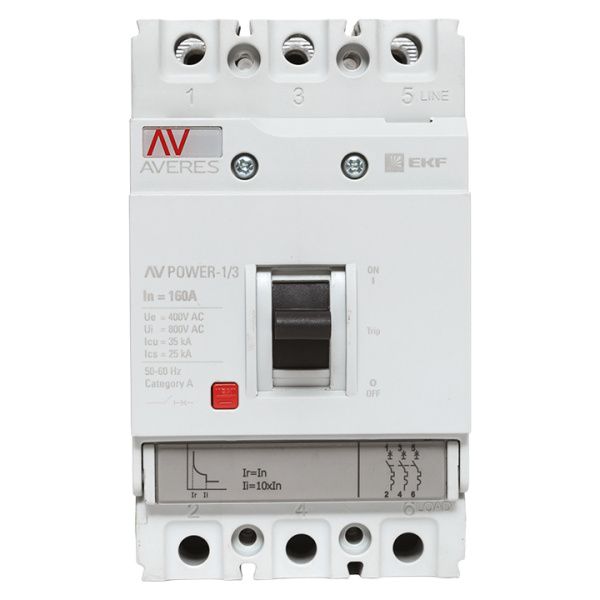 AV POWER-1/3 160А 35kA TR - Фото 2
