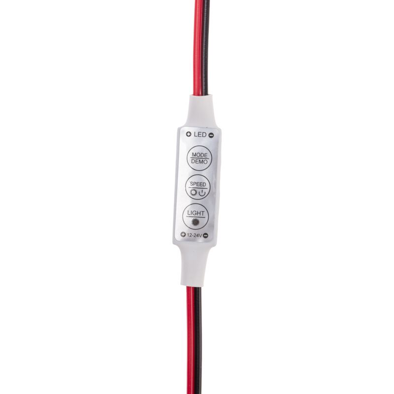 LED мини диммер радио  72/144 W, 3 кнопки,12 V/24 V - Фото 2