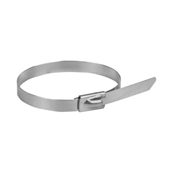 Хомут AISI 304 из нержавеющей стали, 4.6x150 (10 шт.) FlexLock
