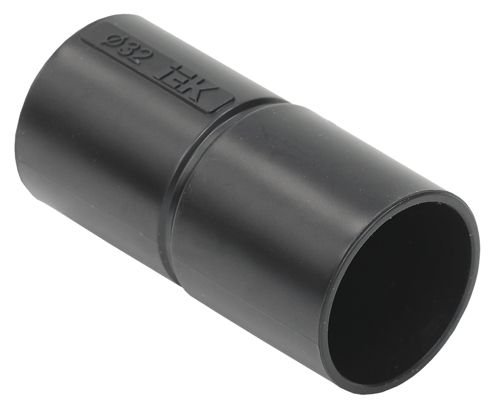 ELASTA Муфта труба-труба GI32G черная IEK