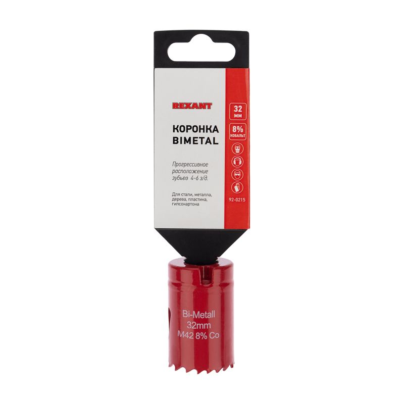 Коронка Bimetal 32мм REXANT - Фото 3