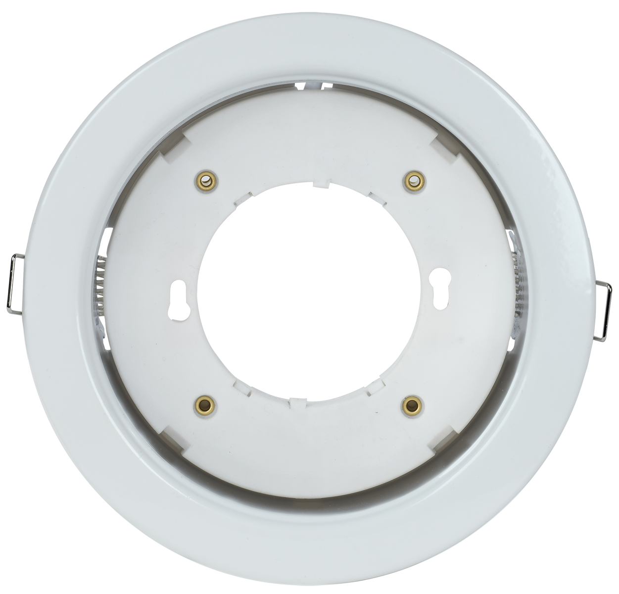 LIGHTING Светильник 4115 встраиваемый под лампу GX70 белый IEK