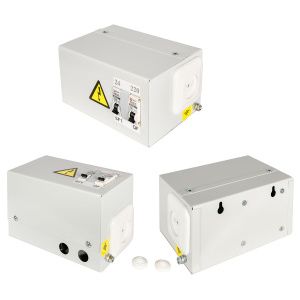 Ящик с понижающим трансформатором ЯТП 0.25 220/36В (3 авт. выкл.) IP31 00-000000002066