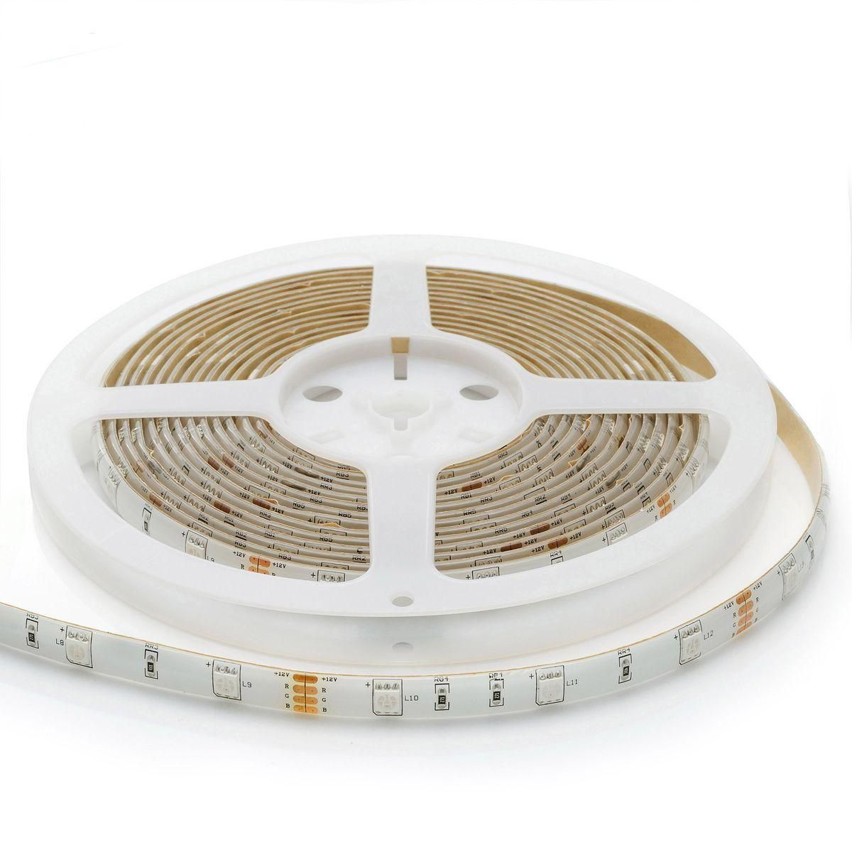 Комплект светодиодной ленты smd5050 30д/м 12В IP65 5м RGB Apeyron - Фото 21