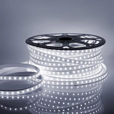 Лента светодиодная СТ smd2835 60д/м 220В 6500К IP65 50м Apeyron - Фото 2