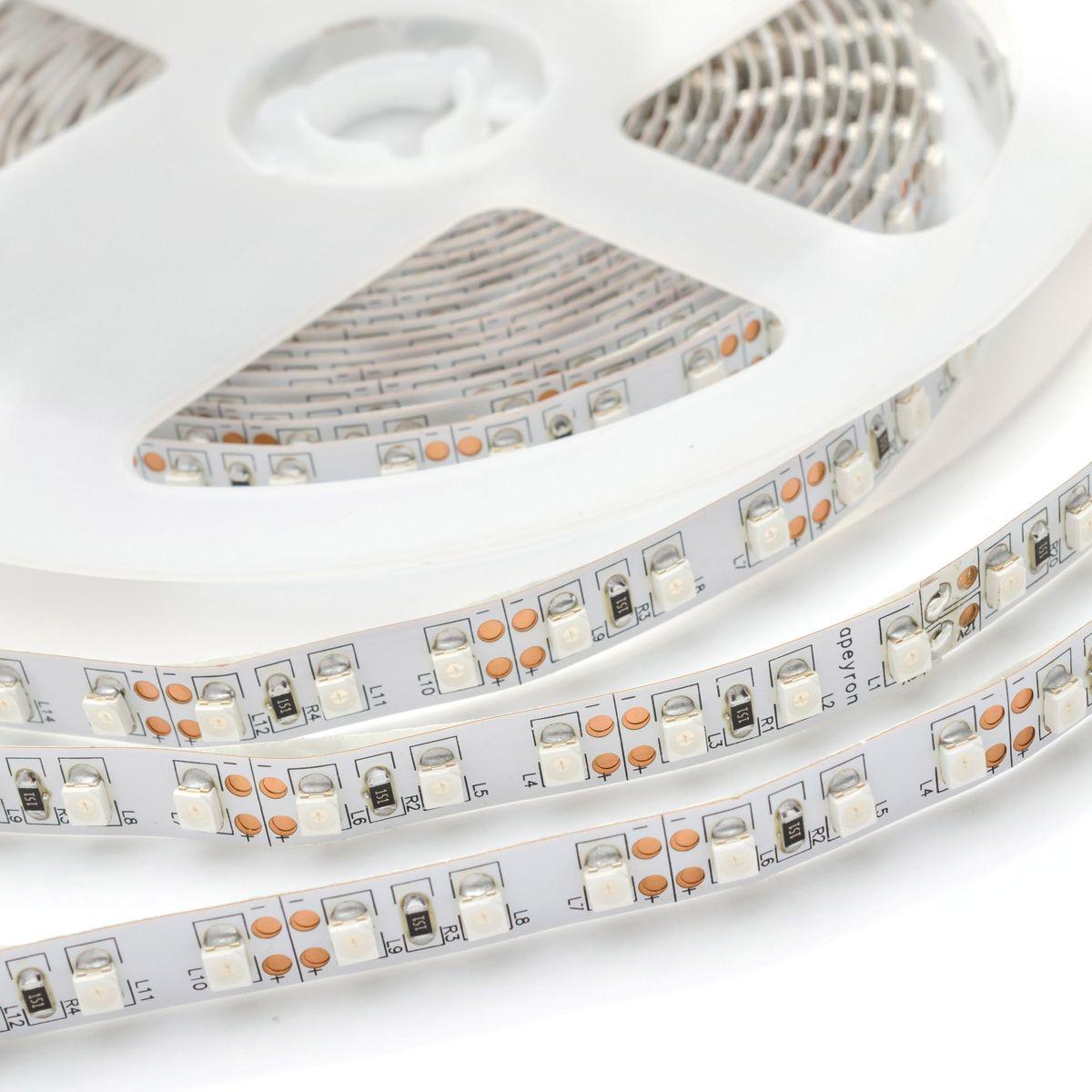Лента светодиодная СТ smd3528 120д/м 12В IP20 5м синий Apeyron - Фото 15