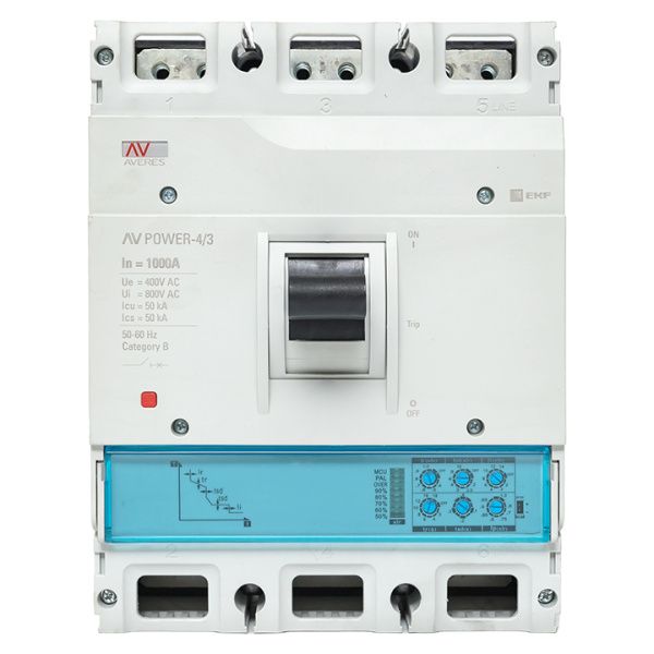 AV POWER-4/3 1000А 50kA ETU2.0 - Фото 2