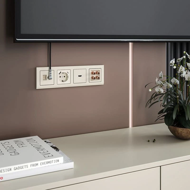 Розетка HDMI (слоновая кость) Werkel - Фото 4