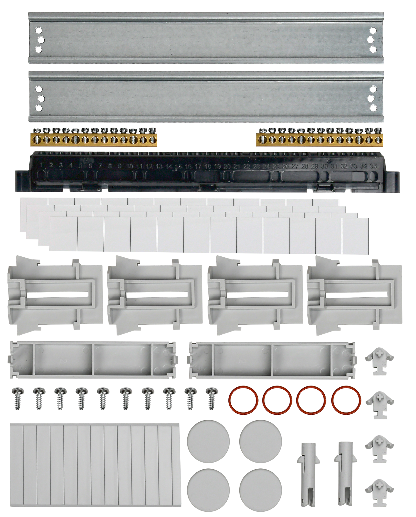 TEKFOR Корпус пластиковый КМПн-24 IP65 черная прозрачная дверь IEK - Фото 5