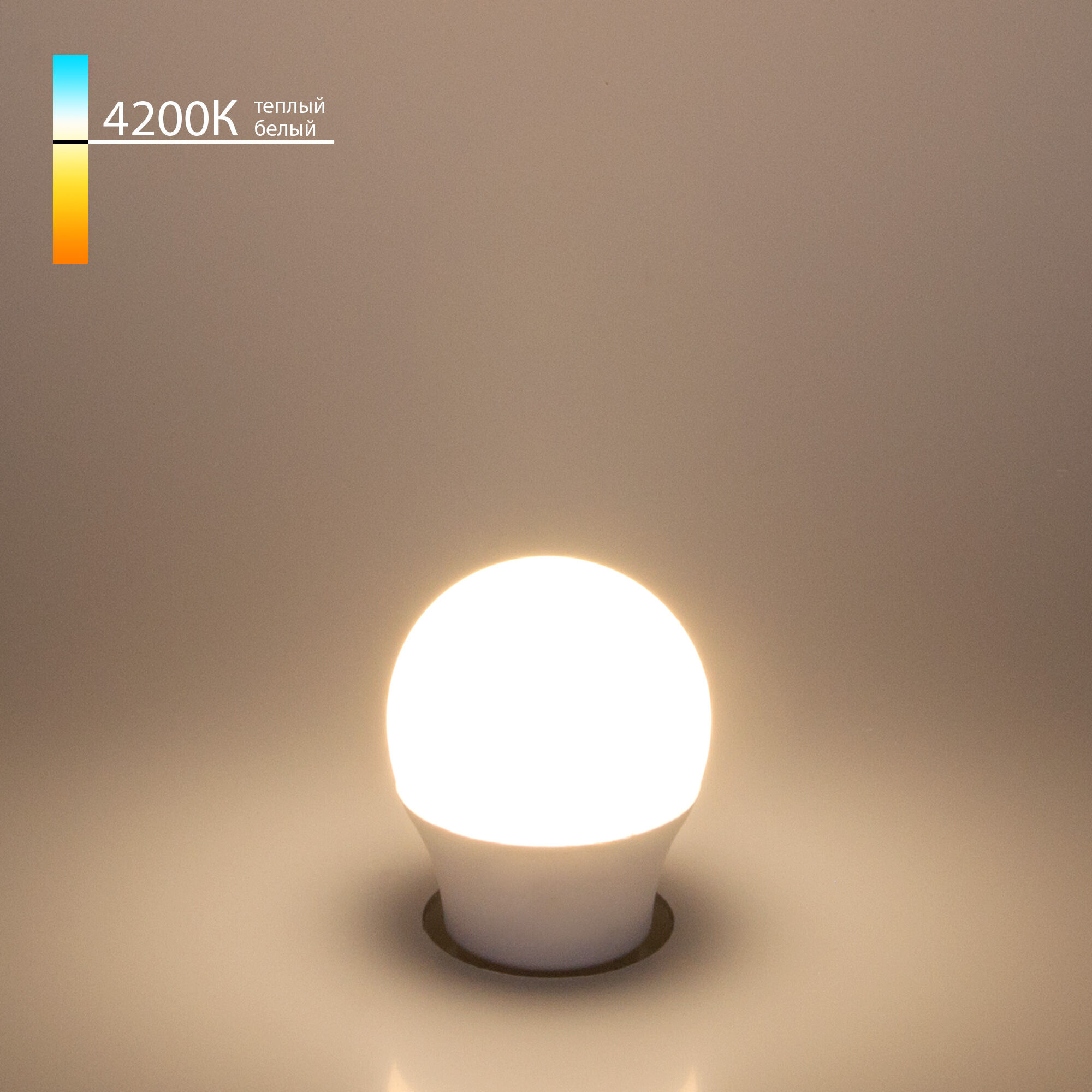 Лампа светодиодная Mini Classic LED 9W 4200K E27 BLE2763 Elektrostandard