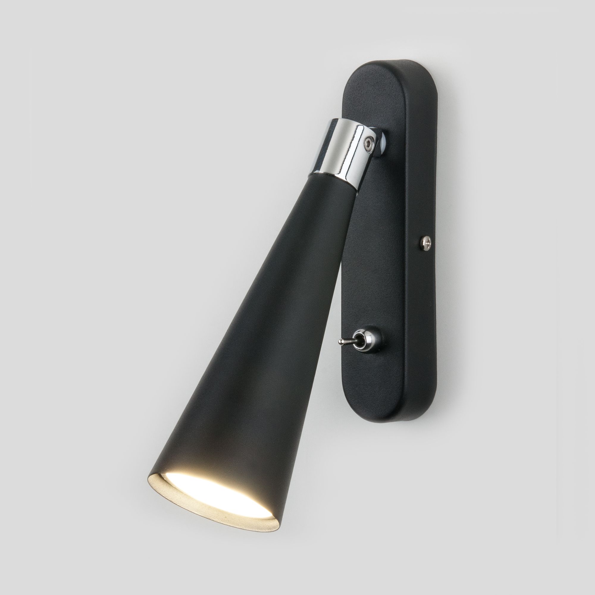 Светильник настенный Horn GU10 SW MRL 1010 черный Elektrostandard
