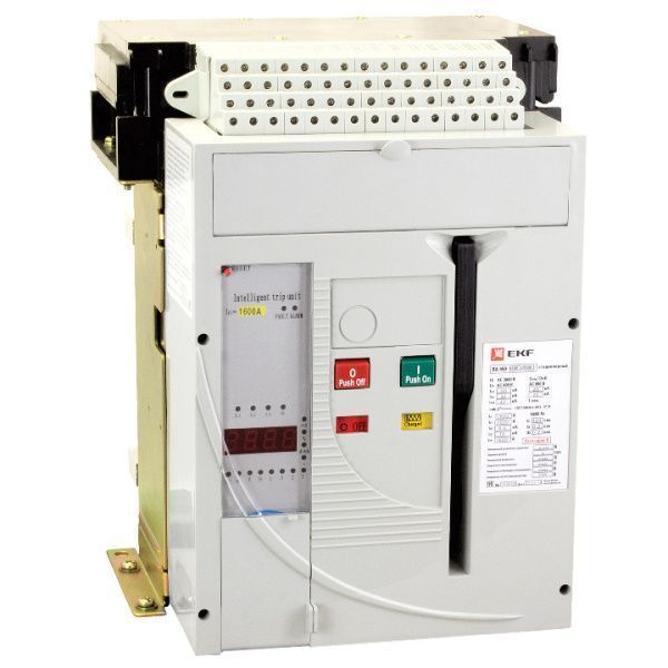 ВА-450 1600/1000А 3P 55кА стац., гориз., ETU(220В AC), мп/нр/вкл.к.(220В AC), ав/доп. 1CO/4CO
