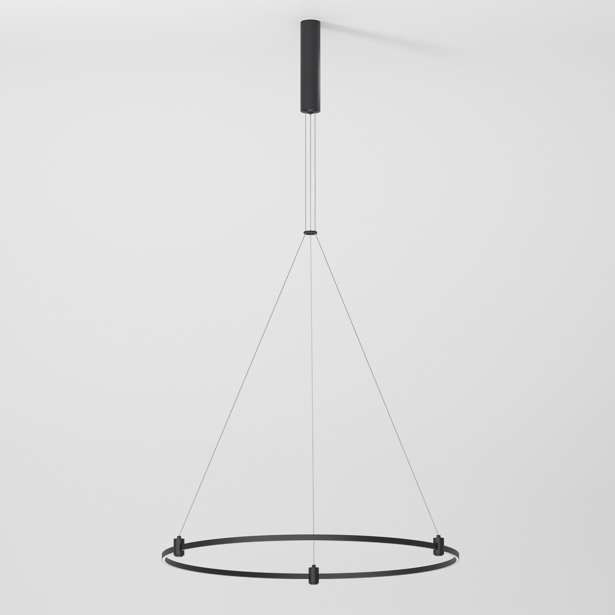 Esthetic Magnetic Шинопровод с тросовыми креплениями Round (черный) (800⌀) 85138/00
