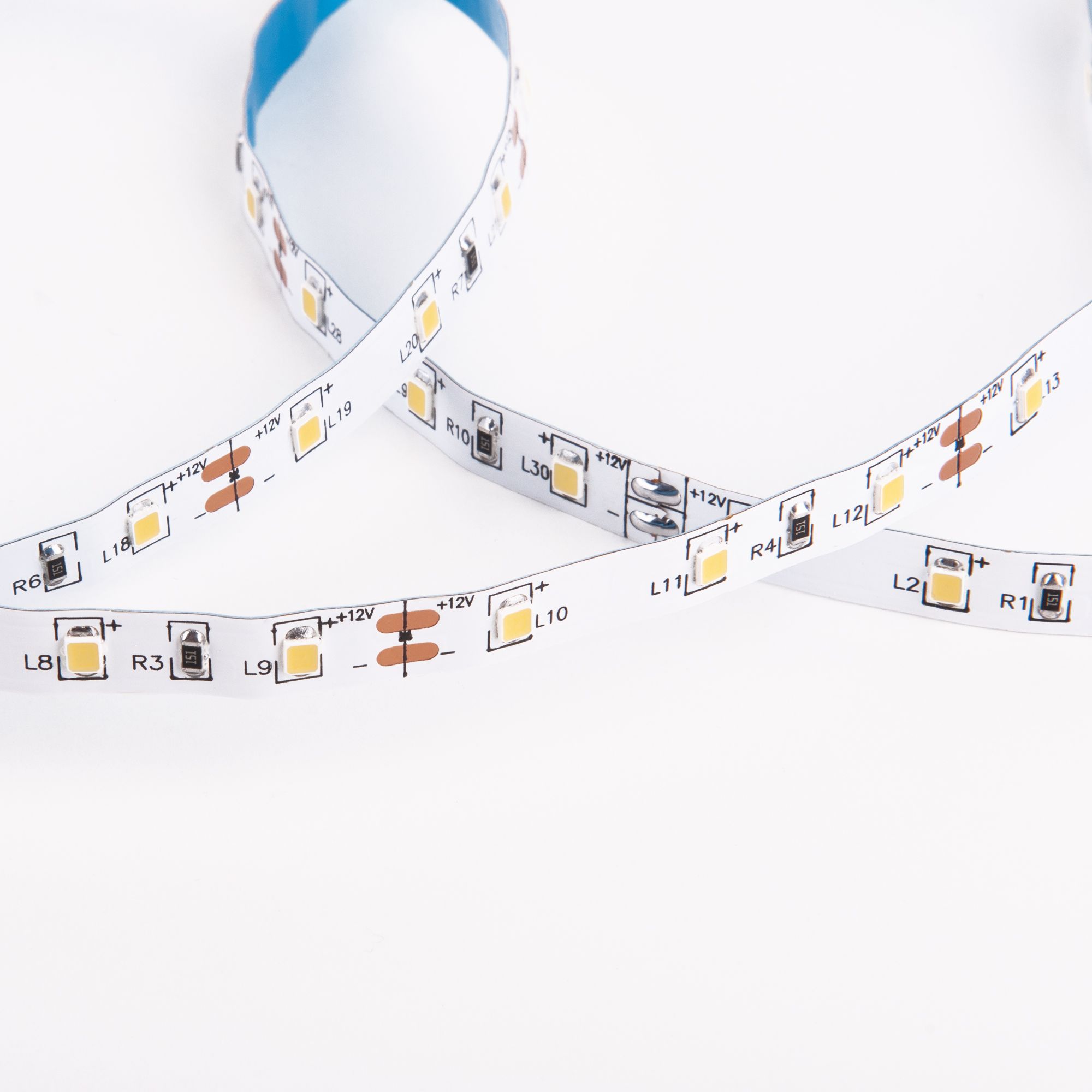 Набор светодиодной ленты Набор светодиодной ленты 12V 4,8W 60Led 2835 IP20 холодный белый, 5м Elektr - Фото 5