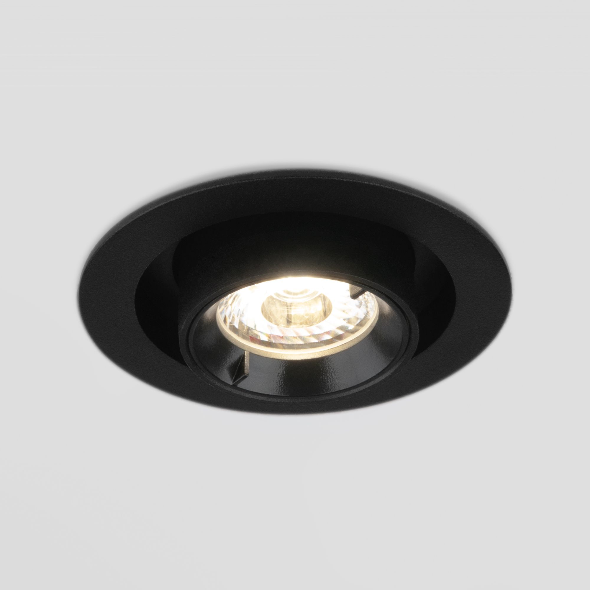 Светильник светодиодный встраиваемый точечный 9917 LED 10W 4200K черный матовый Elektrostandard - Фото 3