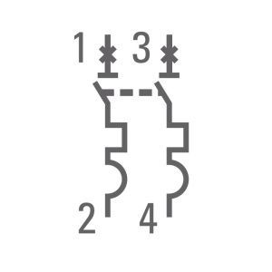 Авт. выкл. 2P 25А (C) 4,5kA ВА 47-63 EKF