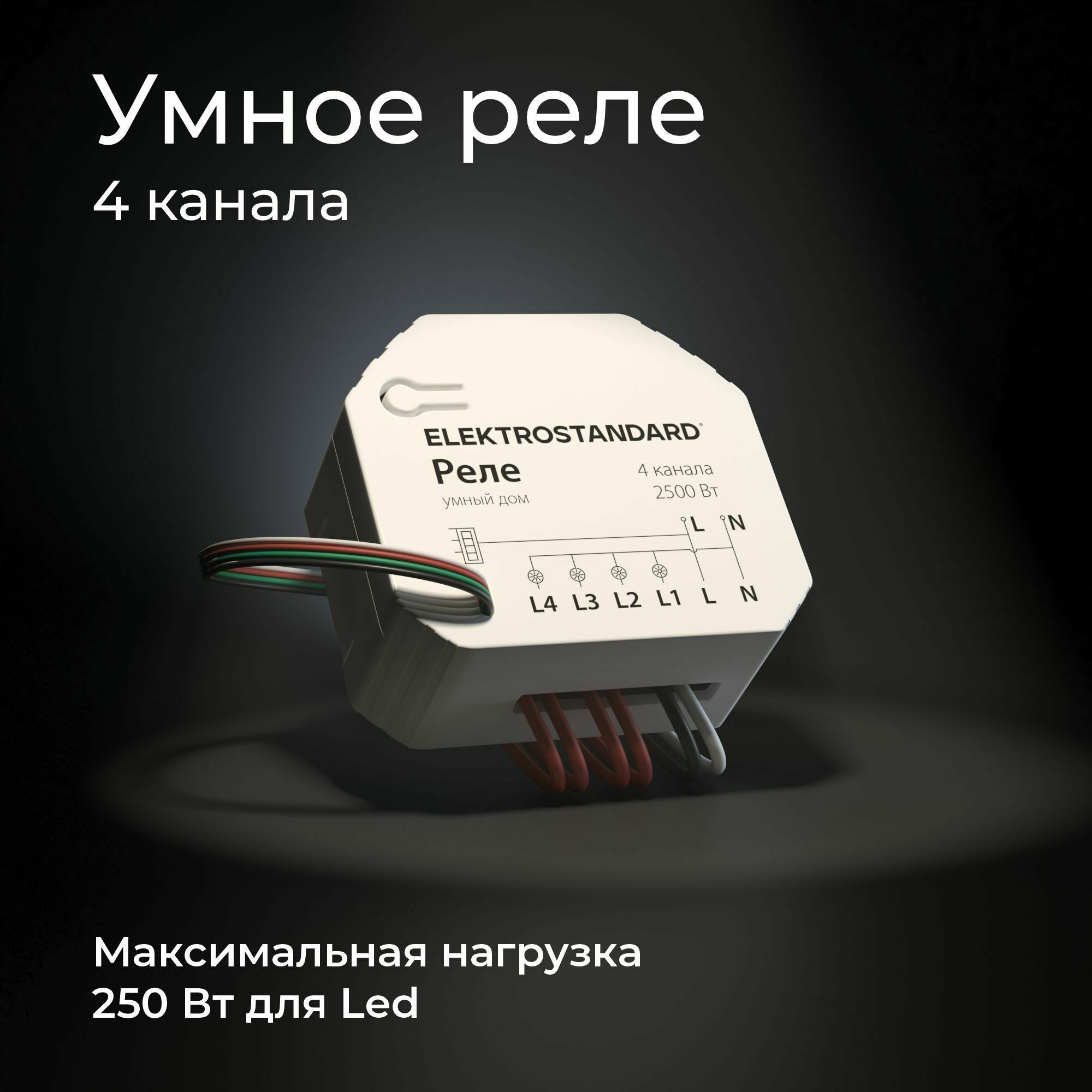 Умное четырехканальное реле 76005/00 Elektrostandard - Фото 5