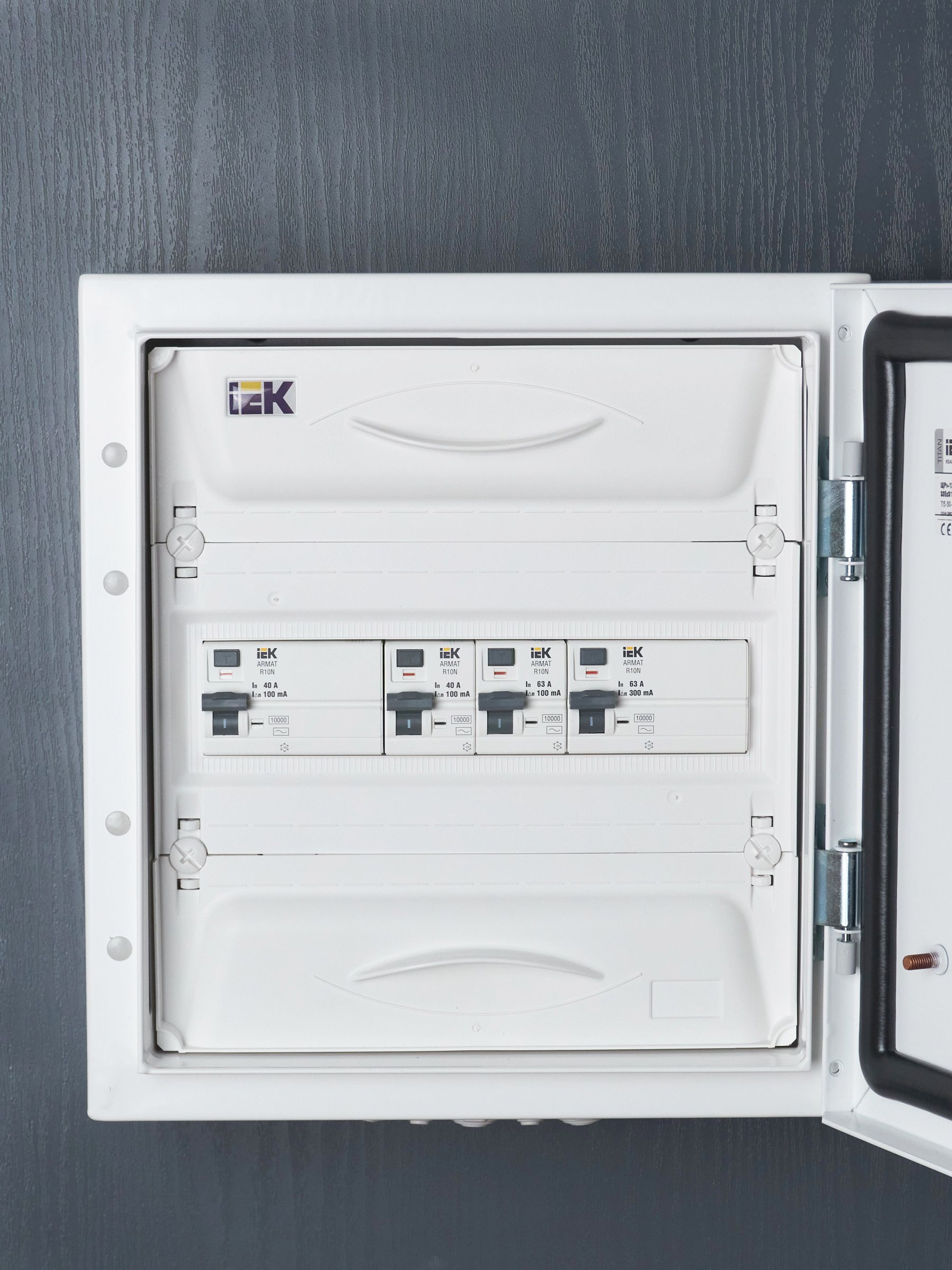 ARMAT Выключатель дифференциального тока R10N 2P 63А 100мА тип AC IEK - Фото 7