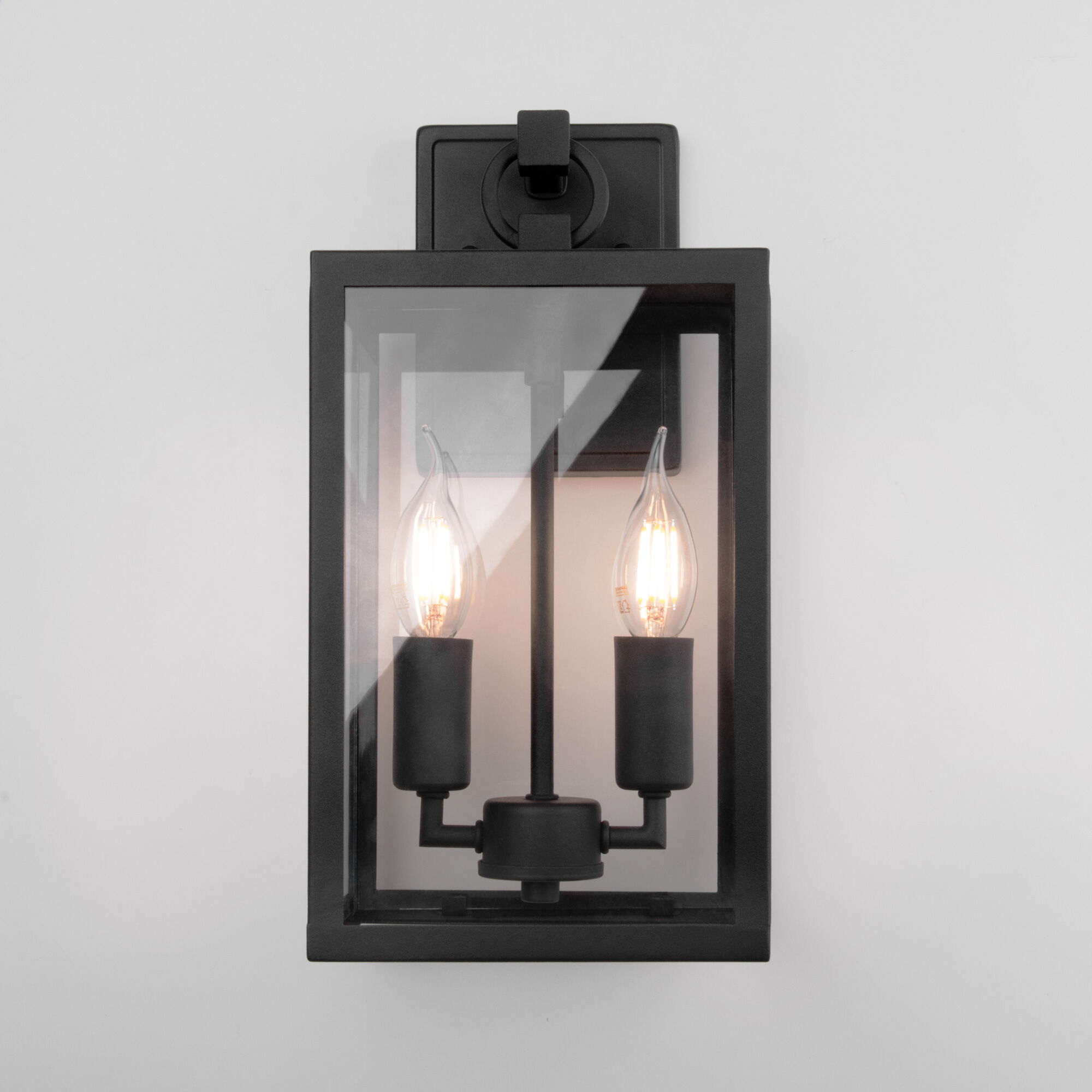 Светильник уличный настенный Candle D 35150/D черный Elektrostandard - Фото 3