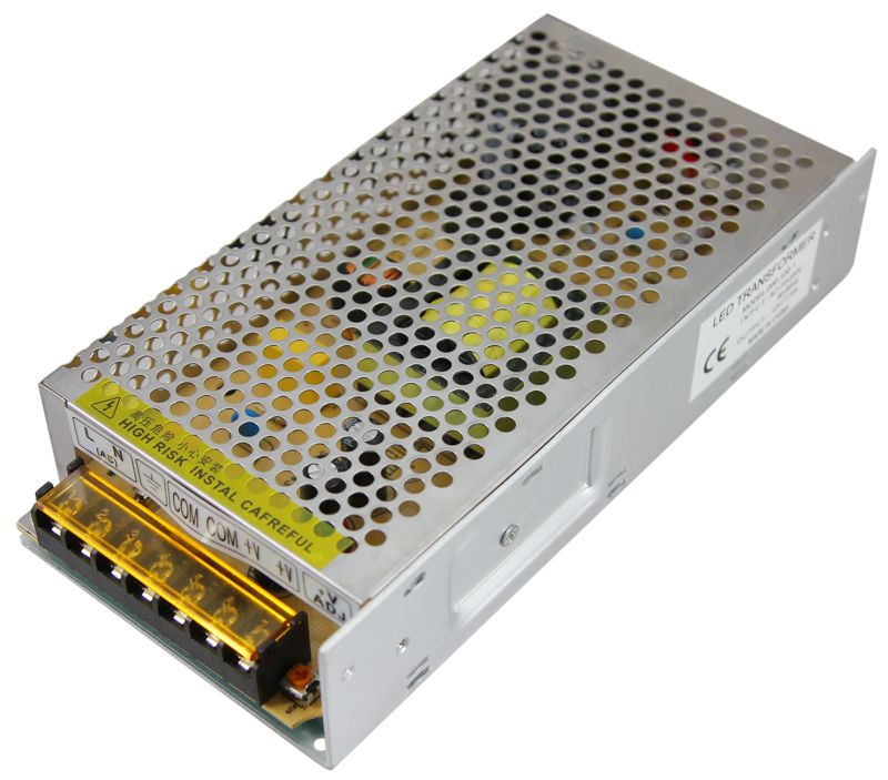 Источник питания 110-250 V AC/12 V DC 9 A 100 W с разъемами под винт, без влагозащиты (IP20) - Фото 3