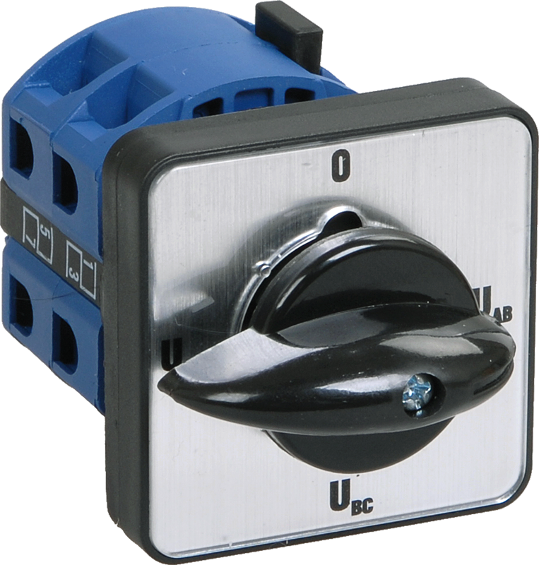 Переключатель кулачковый ПКП25-44/O 25А "Uc-O-Ua-Ub" 4Р/400В IEK