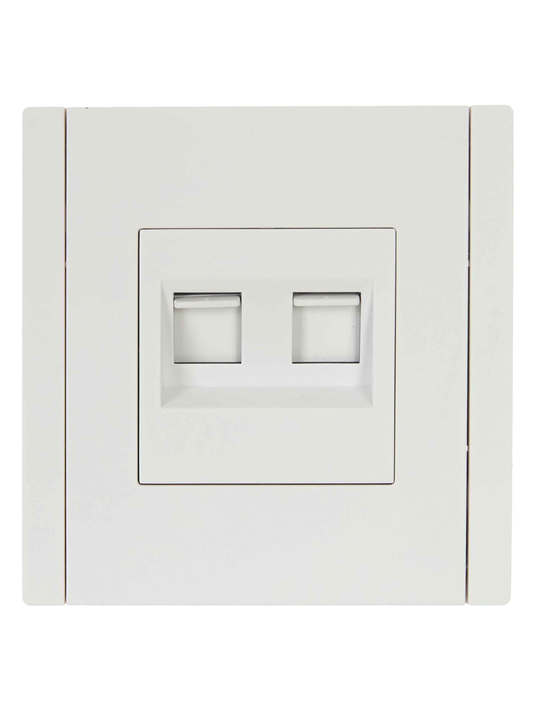 FORTE&PIANO Розетка двойная RJ11+RJ45 кат.5E FP235 белый IEK - Фото 5