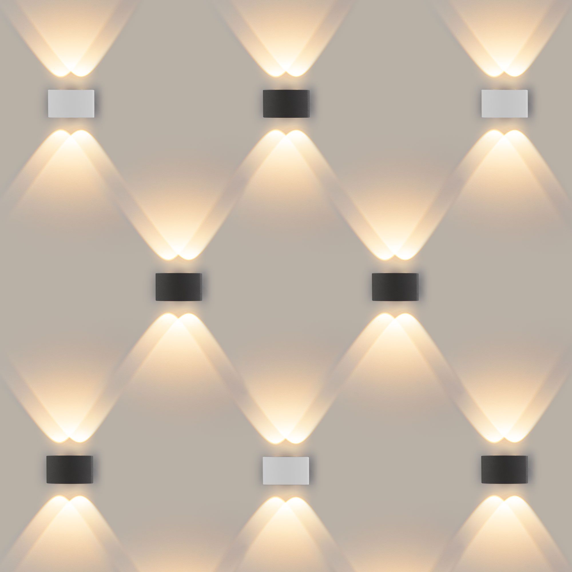 Светильник светодиодный уличный настенный Twinky double серый 1555 TECHNO LED Elektrostandard - Фото 2