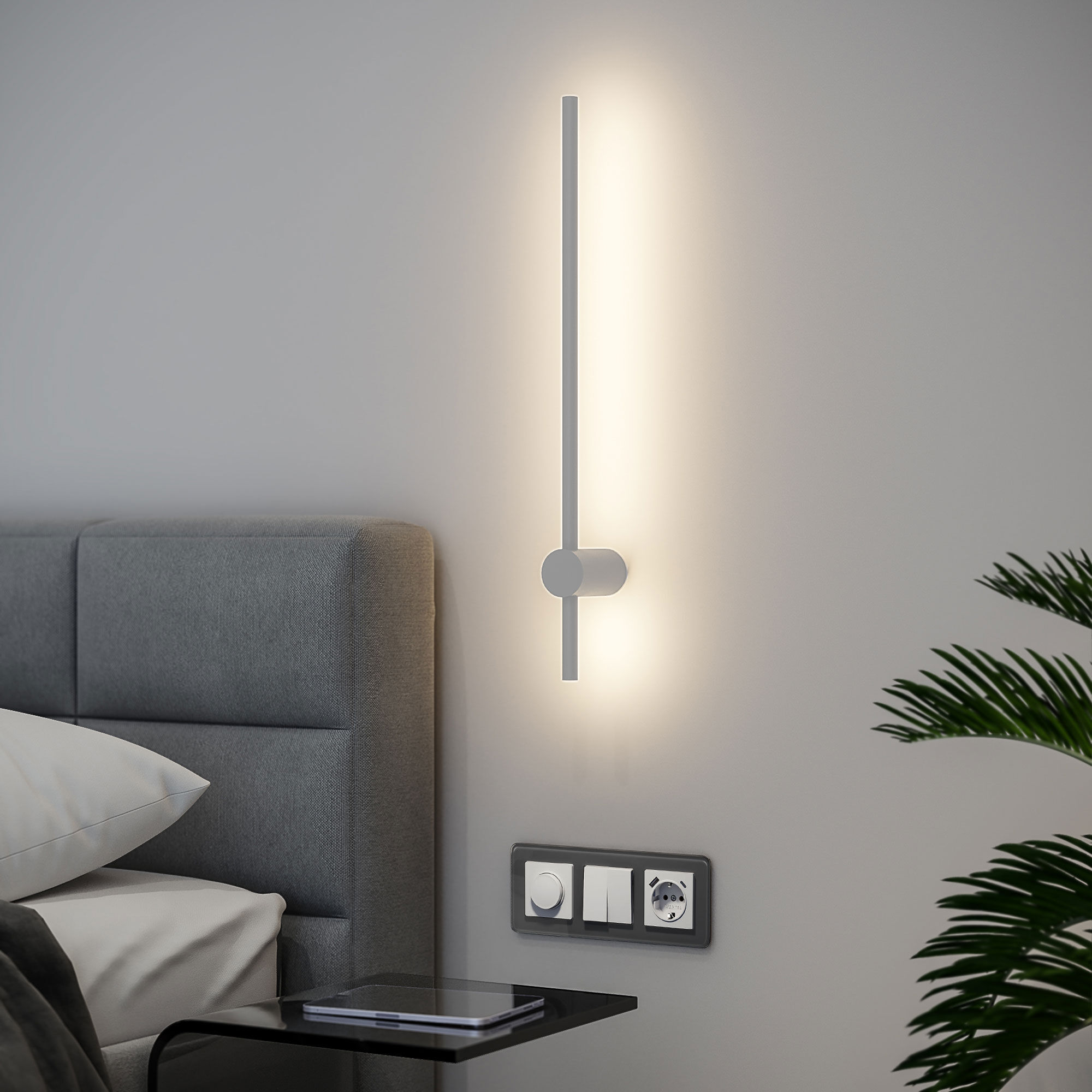 Светильник светодиодный настенный Cane LED MRL LED 1115 белый Elektrostandard - Фото 3