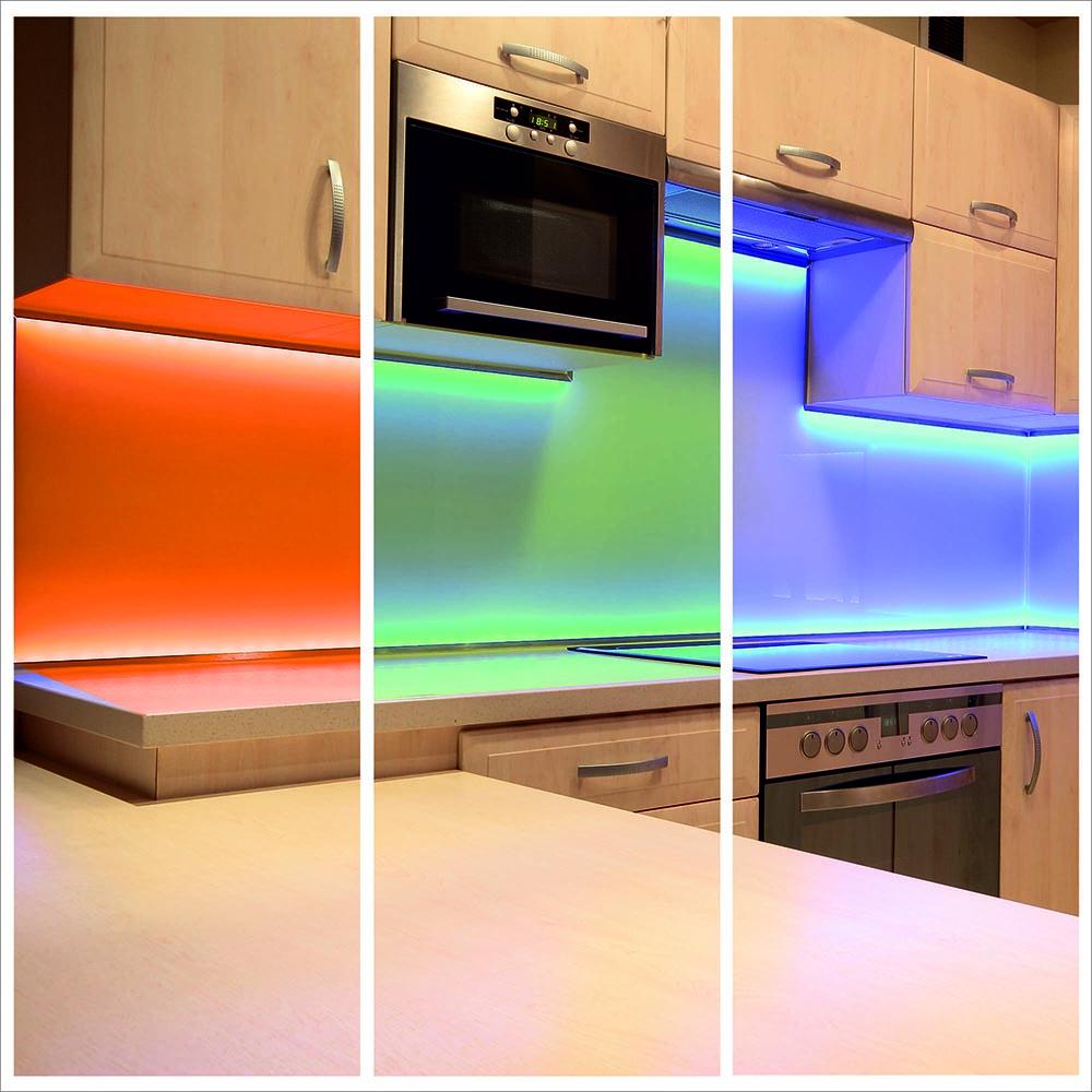 Лента светодиодная СТ smd5050 60д/м 12В IP65 5м RGB Apeyron - Фото 35