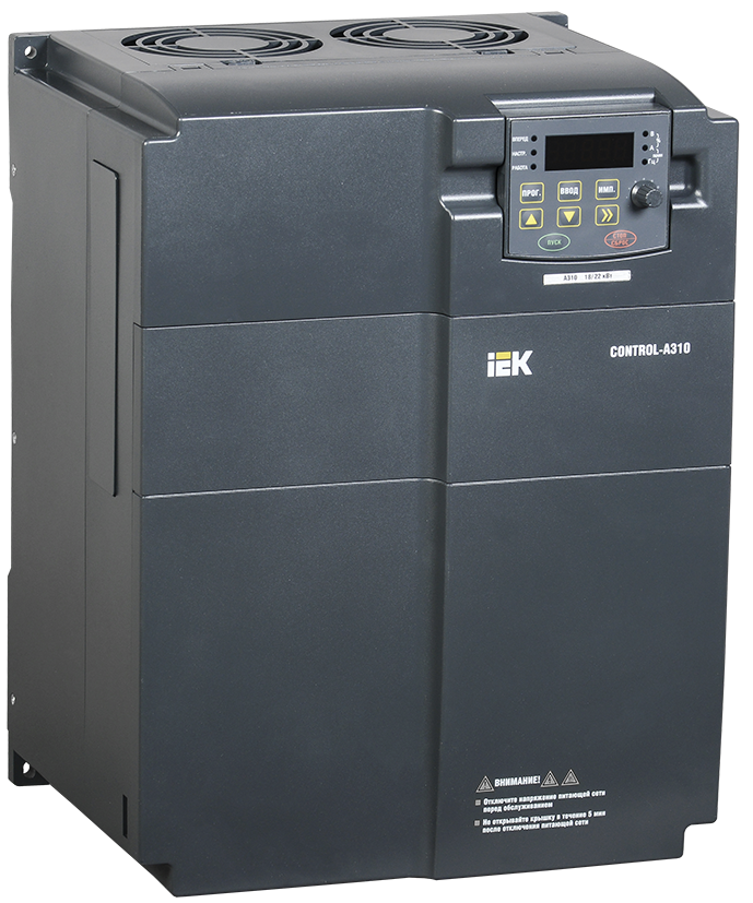 Преобразователь частоты CONTROL-A310 380В 3Ф 22кВт 45A IEK