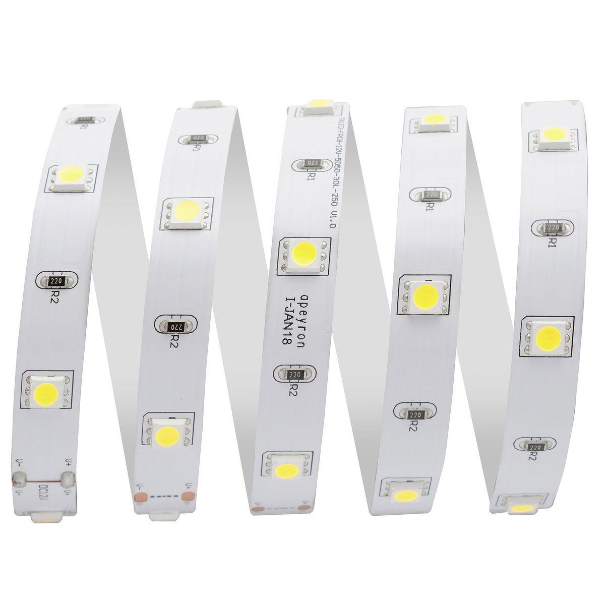 Лента светодиодная СТ smd5050 30д/м 12В 6500К IP20 5м Apeyron - Фото 9
