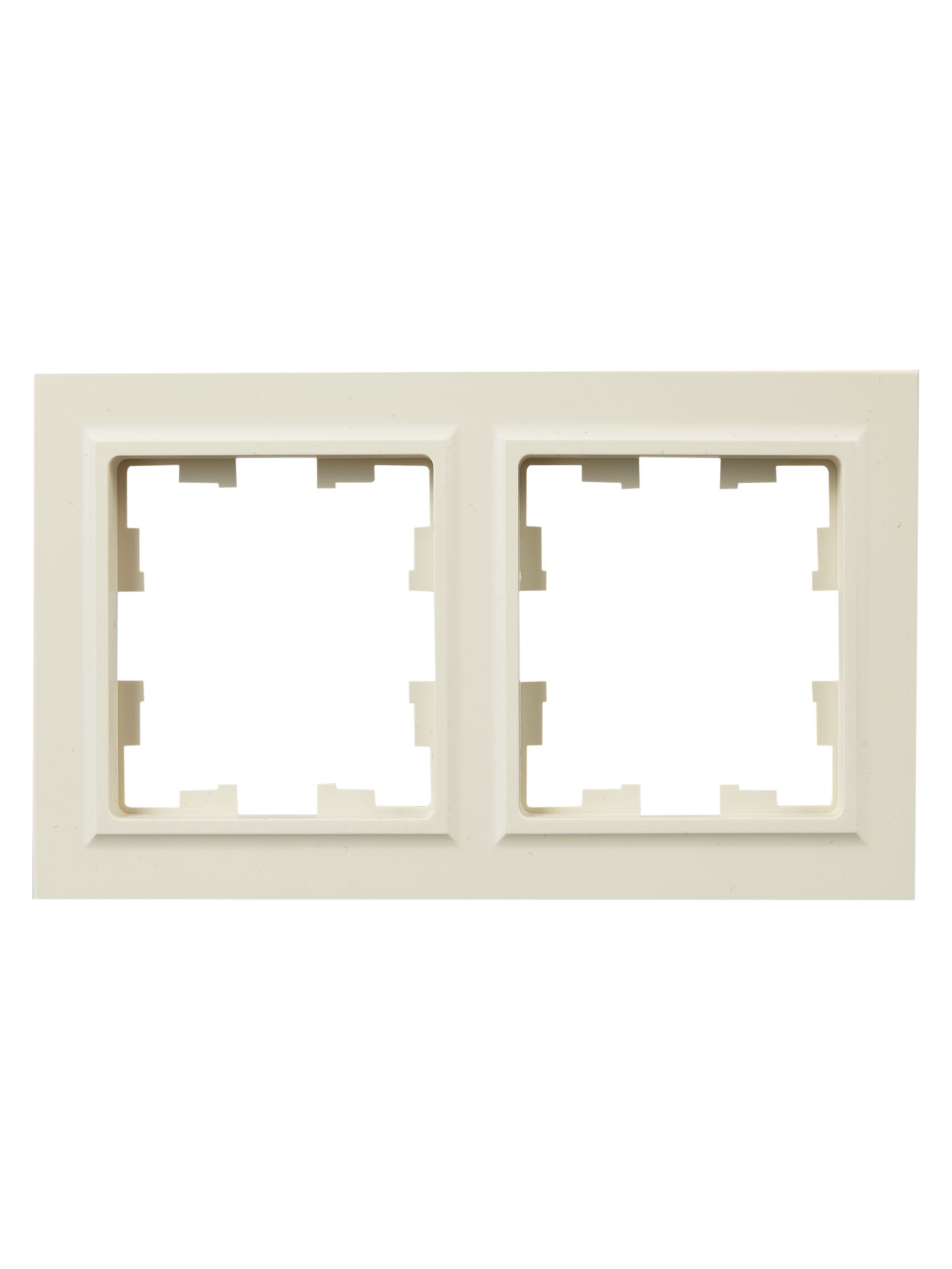 BRITE Рамка 2-местная IP44 РУ-2-БрКр-44 бежевый IEK - Фото 6
