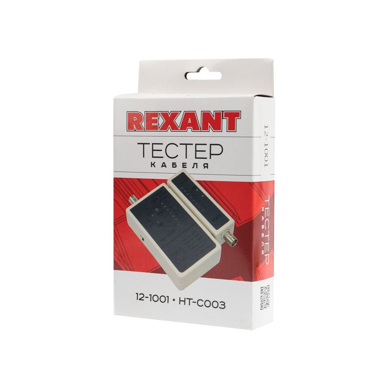 Тестер кабеля RJ-45 + BNC 5248 REXANT - Фото 3