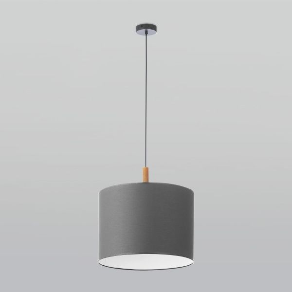 Подвесной светильник 4109 Deva Graphite серый;светлое дерево Eurosvet
