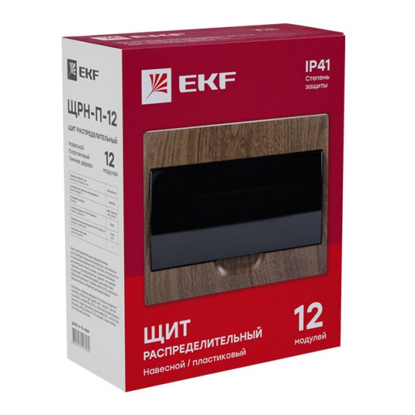 ЩРН-П-12 темное дерево IP41 PROXIMA EKF - Фото 4