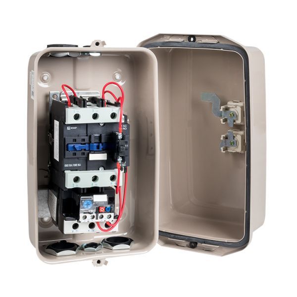 Пускатель в корпусе КМЭ 95А 400В с РТЭ Ir-80-93А IP65 EKF - Фото 4