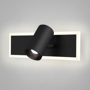 Настенный светодиодный светильник с USB и Type-C 20127/1 LED черный  Eurosvet