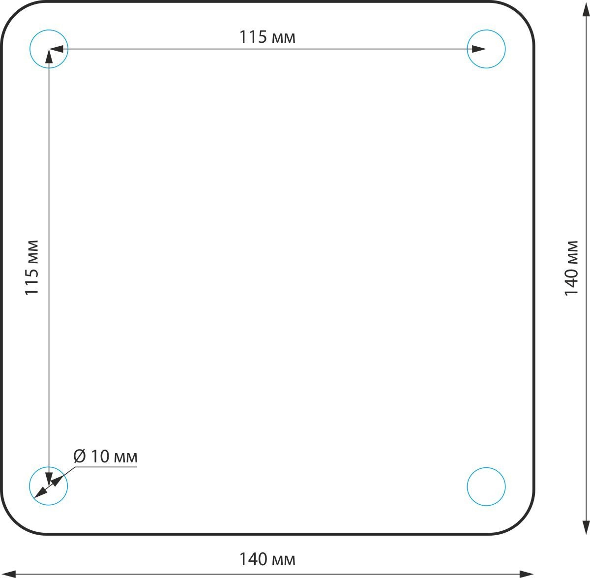 Светильник ландшафтный IP54 1550 TECHNO черный Elektrostandard - Фото 6