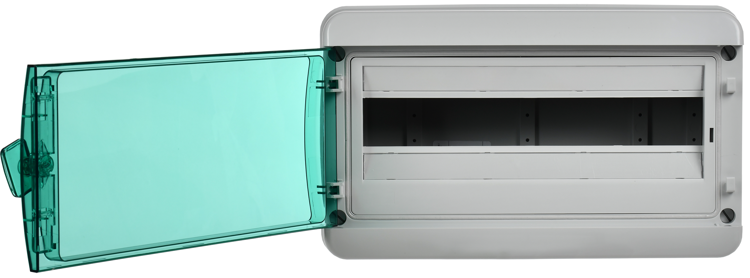 TEKFOR Корпус пластиковый КМПн-18 IP65 зеленая прозрачная дверь IEK - Фото 3