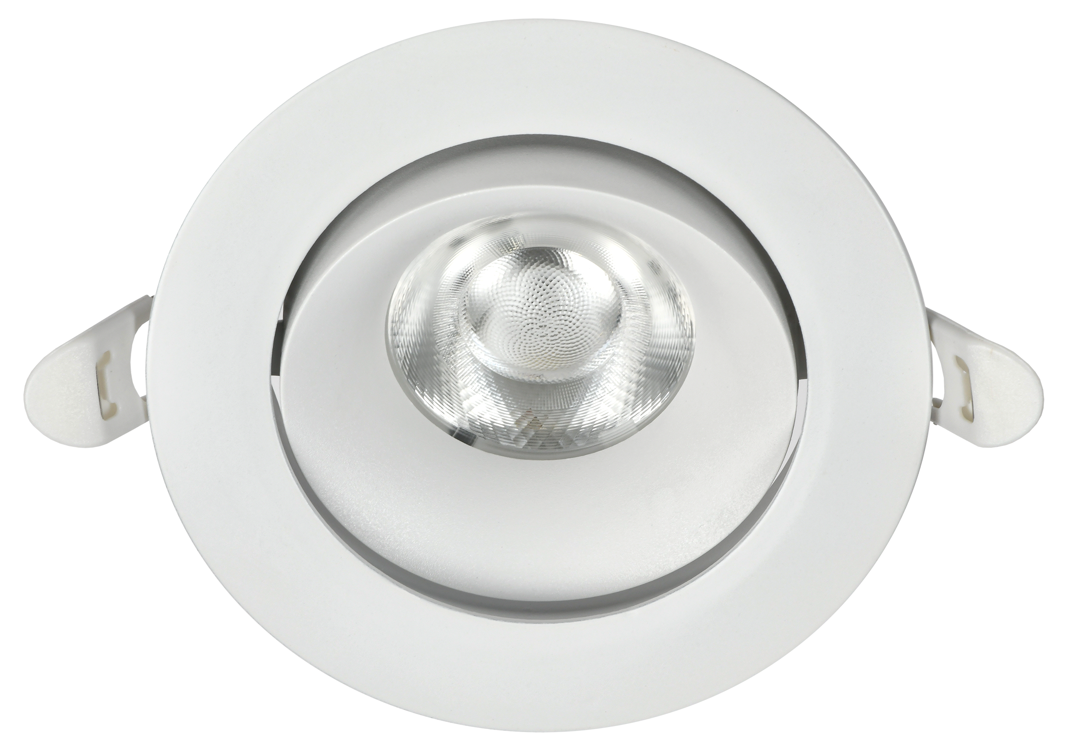 LIGHTING PRO Светильник светодиодный поворотный ДВО 1813 9Вт 4000К IP20 круг белый IEK