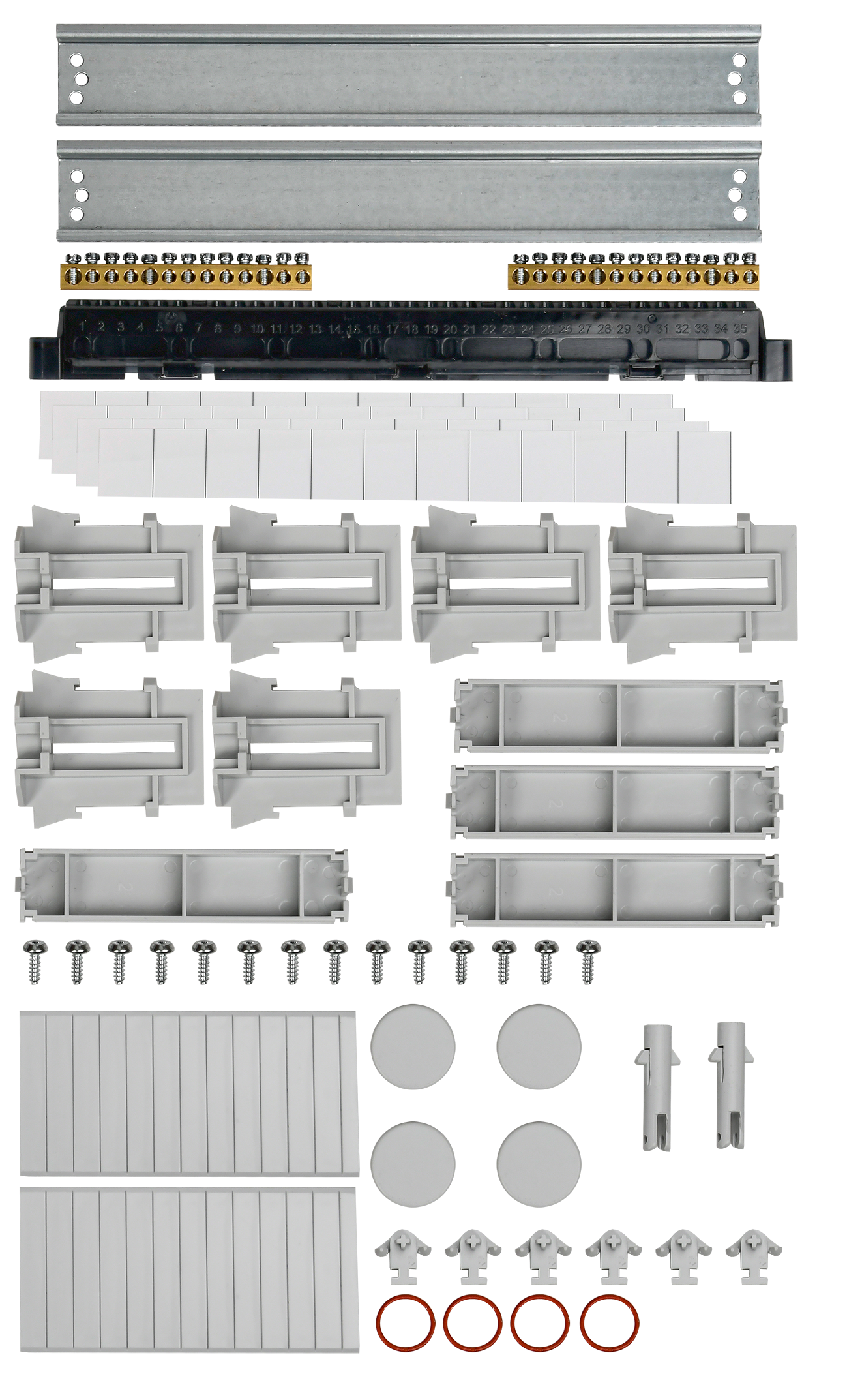 TEKFOR Корпус пластиковый КМПн-36 IP65 черная прозрачная дверь IEK - Фото 3