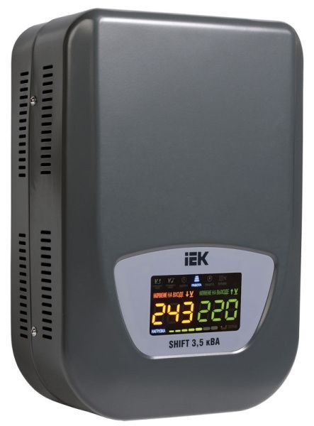 Стабилизатор напряжения настенный SHIFT 3,5кВА IEK