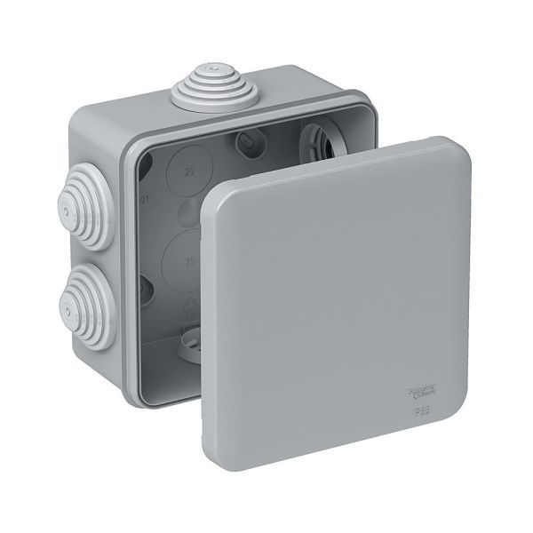 Коробка распаячная для о/п 100х100х50мм IP55 SE IMT35091 - Фото 3