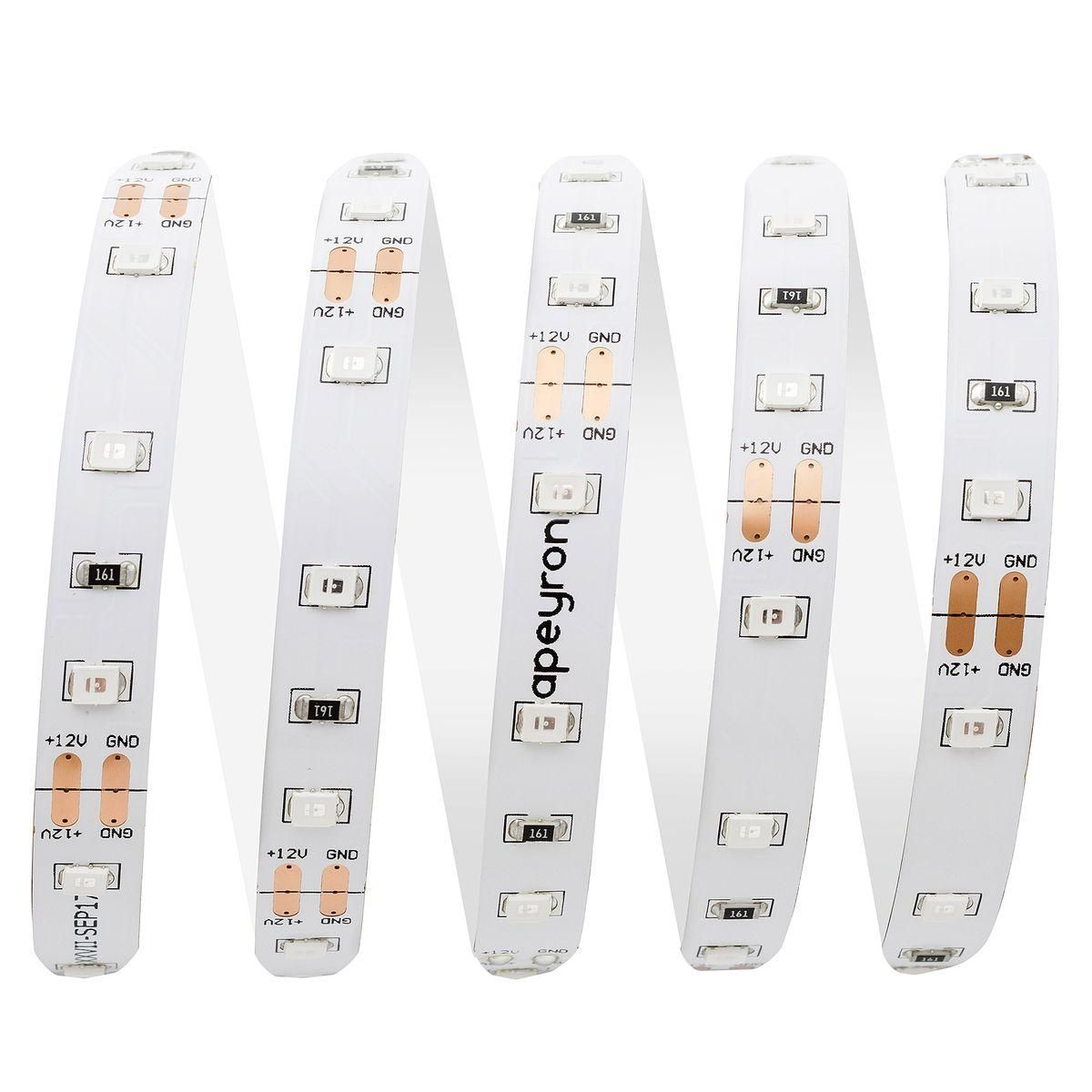 Лента светодиодная ПРО smd3528 60д/м 12В IP20 5м желтый Apeyron - Фото 10