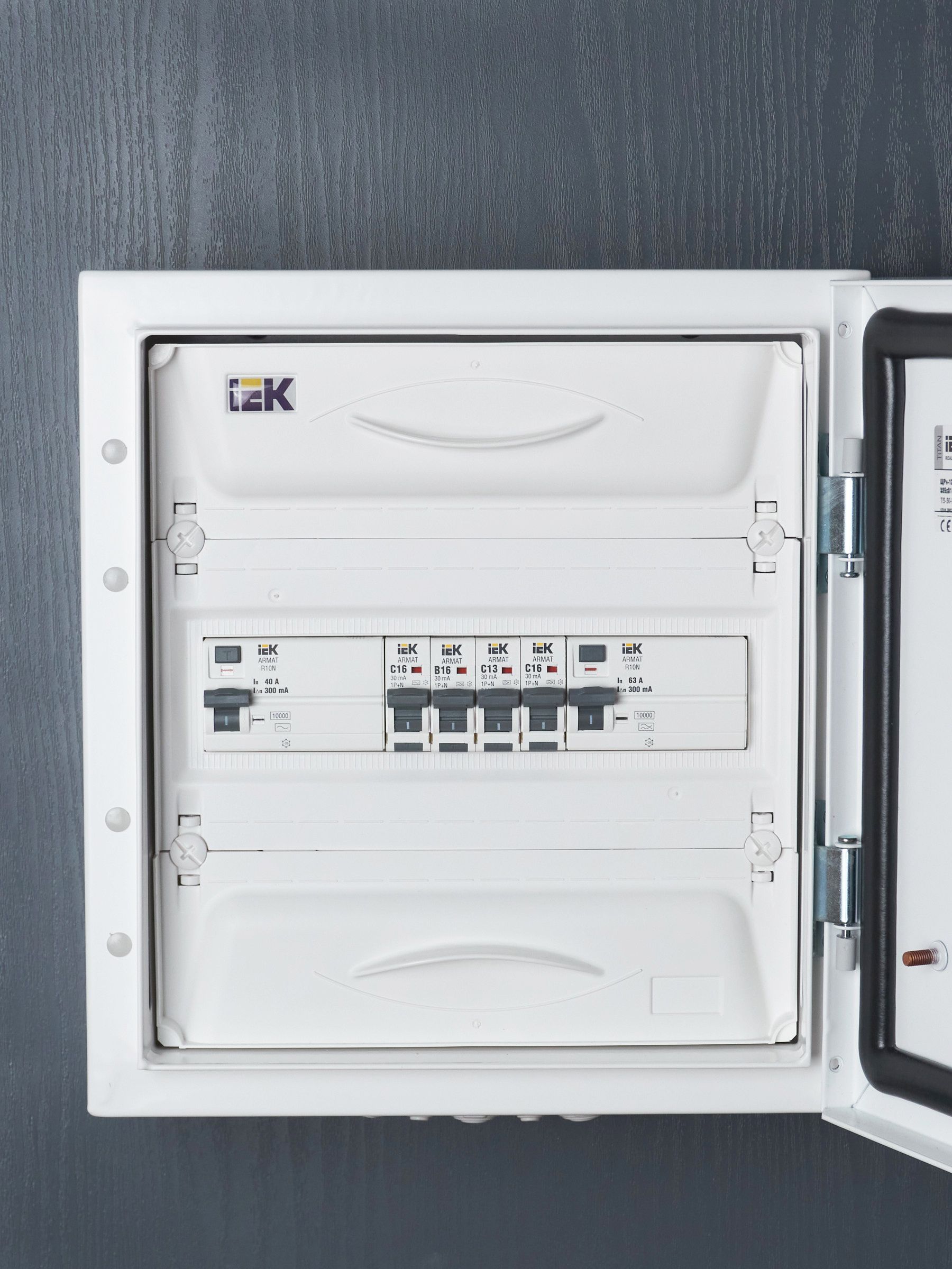 ARMAT Выключатель дифференциального тока R10N 4P 63А 300мА тип A IEK - Фото 9