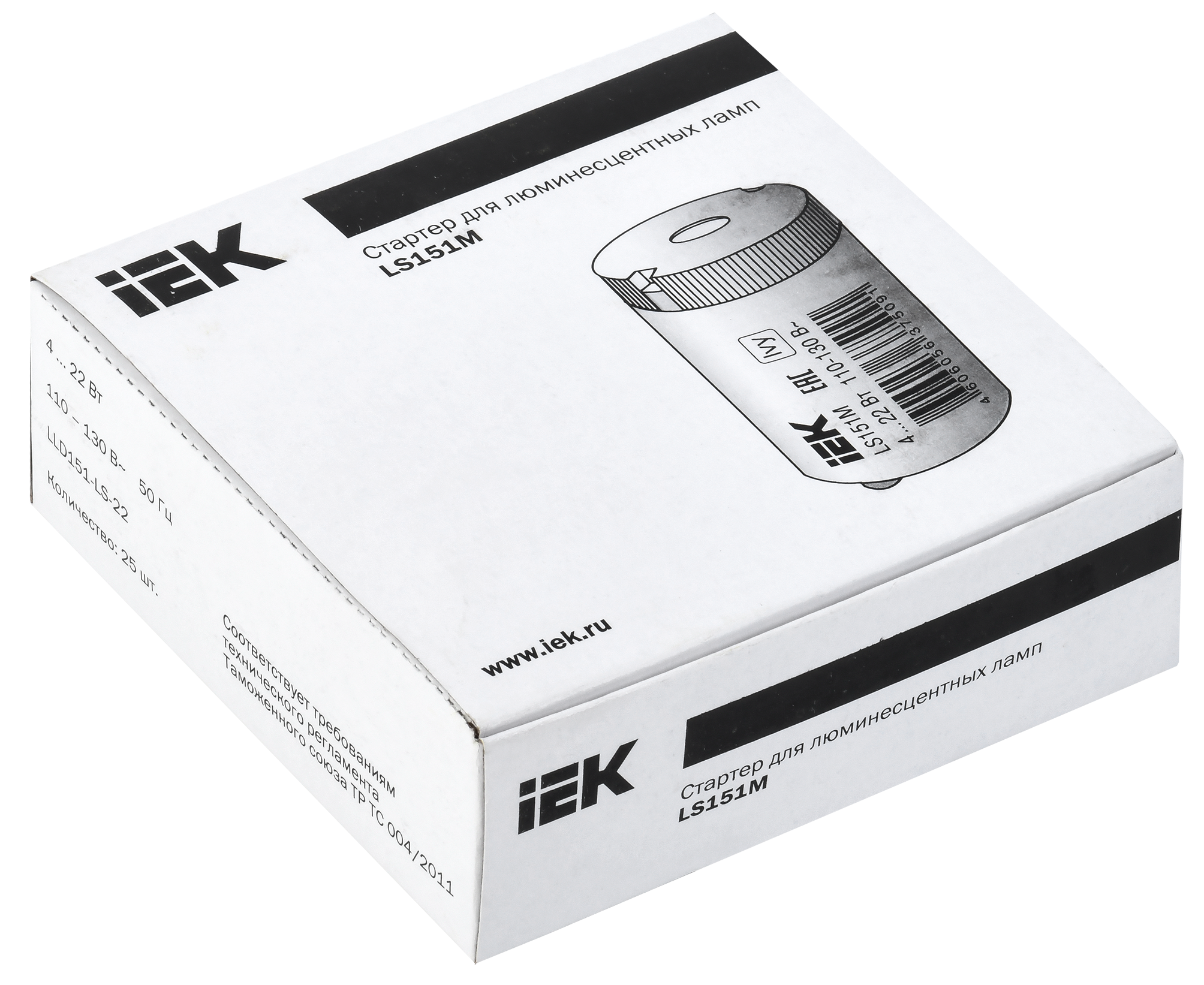 Стартёр LS151M 4-22Вт 110-130В IEK - Фото 2