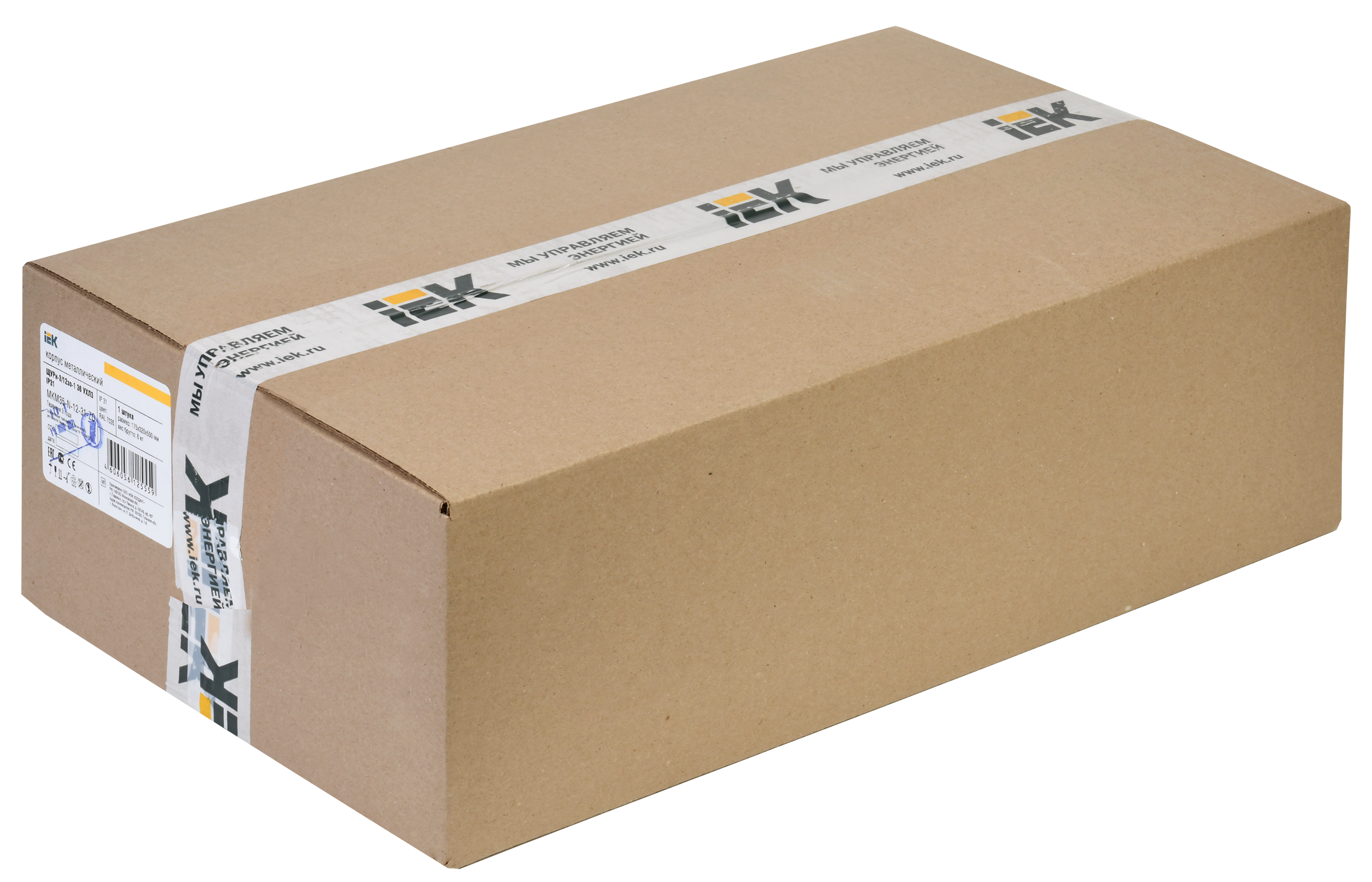 TITAN Корпус металлический ЩУРн-3/12 (540х310х165мм) IP31 IEK - Фото 2
