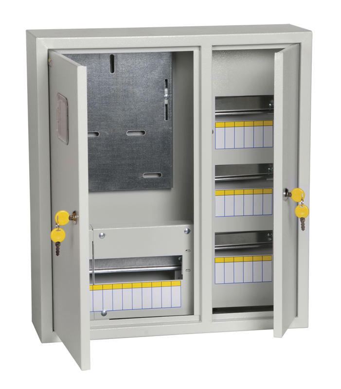 TITAN Корпус металлический ЩУРн-3/30 (540х490х165мм) IP31 IEK