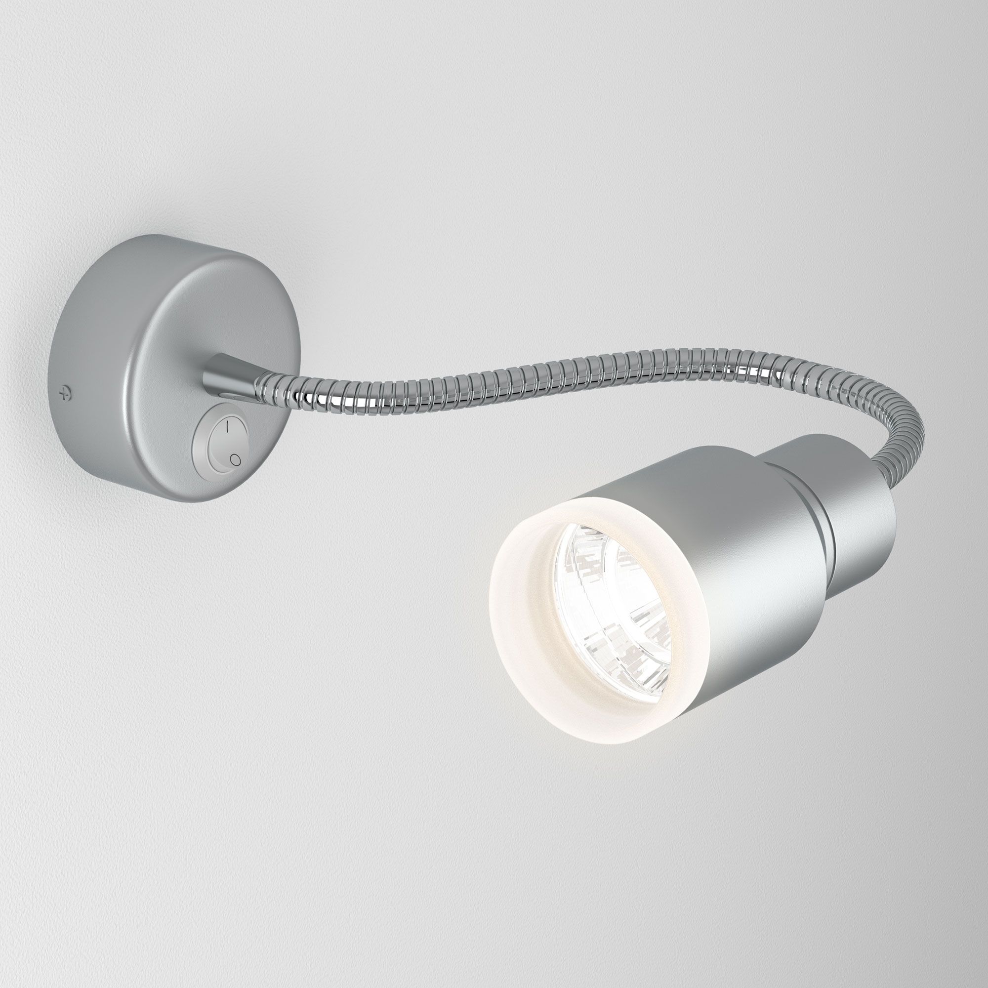 Светильник светодиодный настенный с гибким корпусом Molly LED MRL LED 1015 серебро Elektrostandard - Фото 2