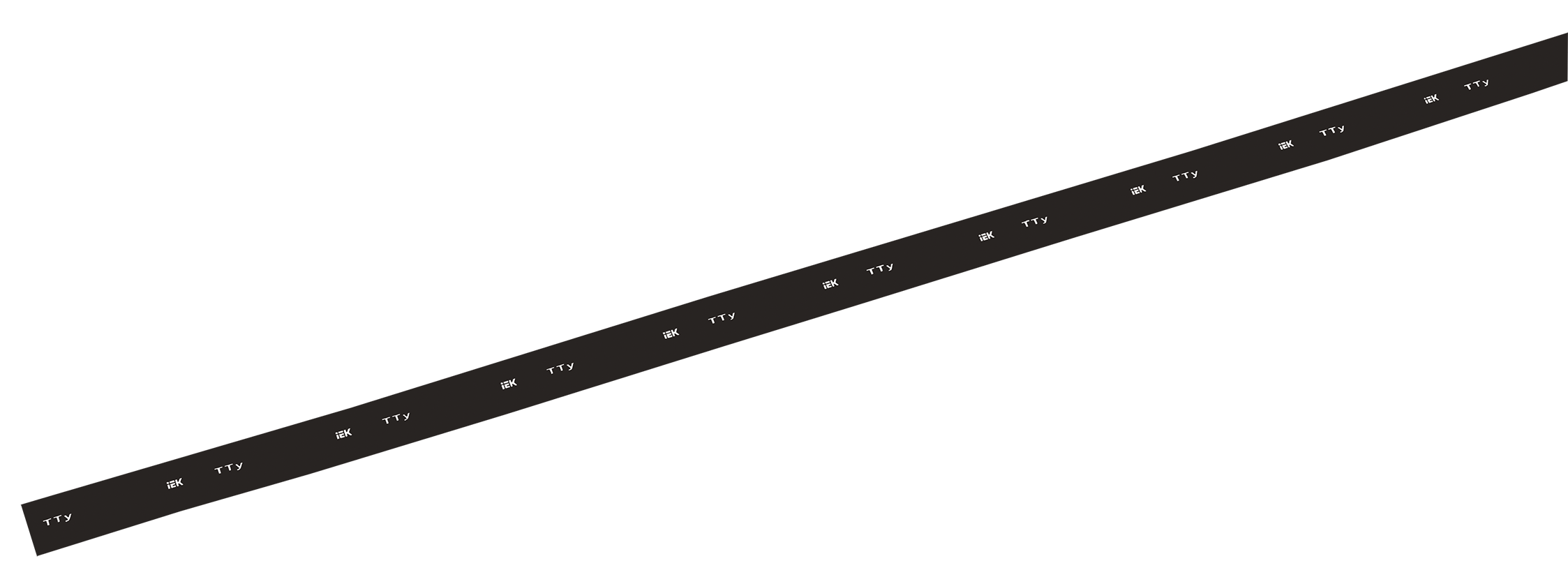 Трубка термоусадочная ТТУ нг-LS 45/22,5 черная (1м) IEK